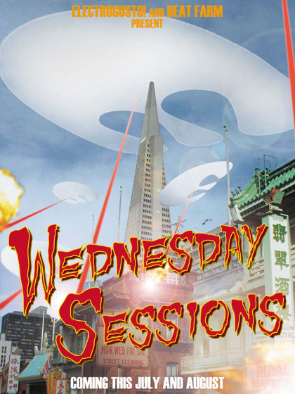 Club Flyer Design (Wednesday Sessions - Jul/Aug 2001)