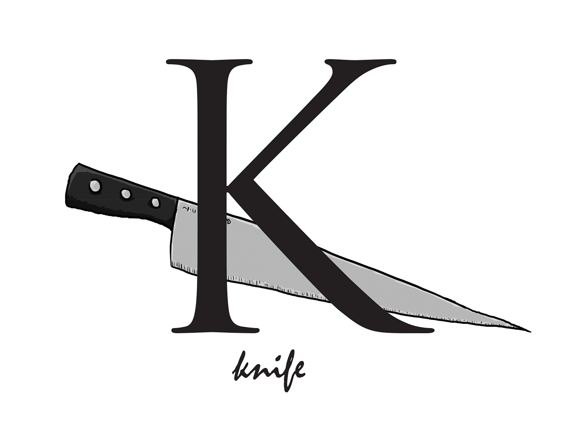 Kitchen Alphabet - K