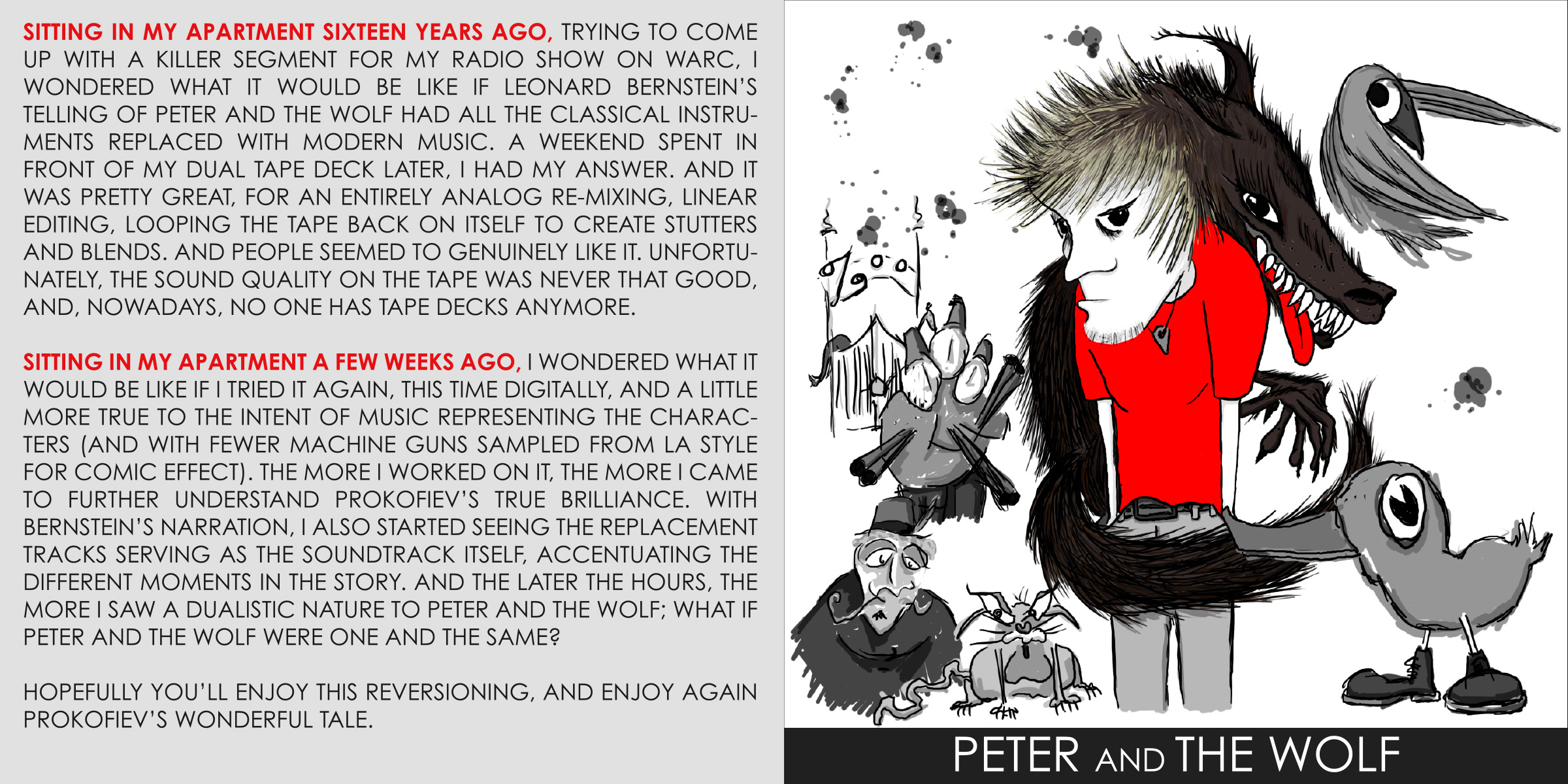 Peter and The Wolf (Outer Sleeve)